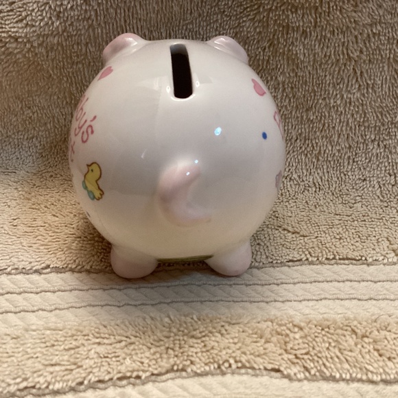 RUSS Baby’s Girls First Piggy Bank - Picture 5 of 8